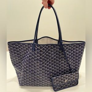 GOYARD Saint Louis GM (Large) | 💯 Authentic | Navy with Original Dust Bag